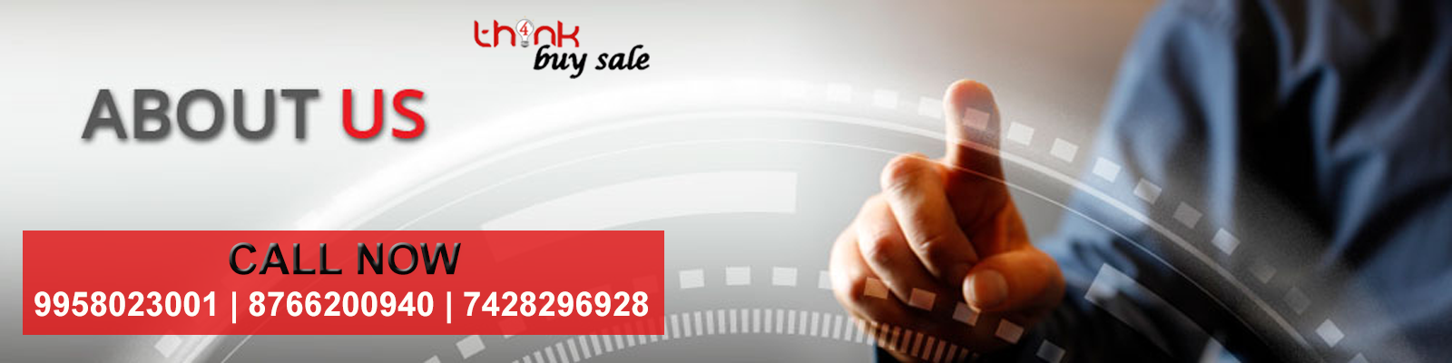 About Us Think 4 buy sale